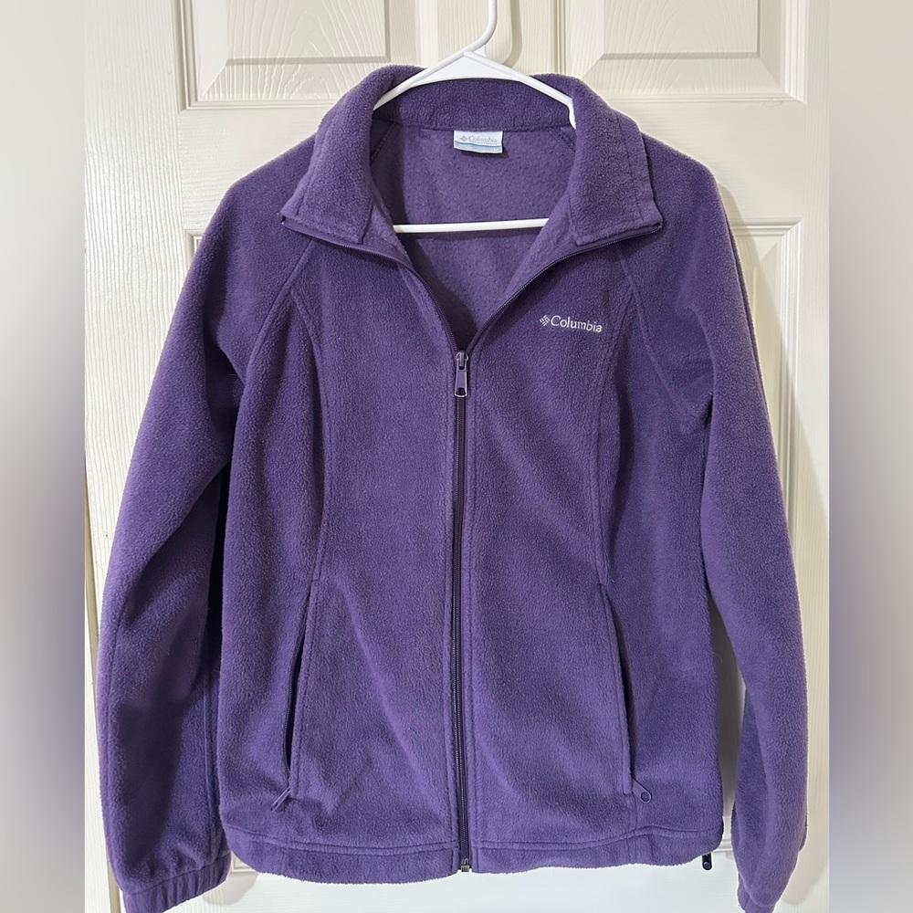 Columbia Women’s Fleece Purple Jacket